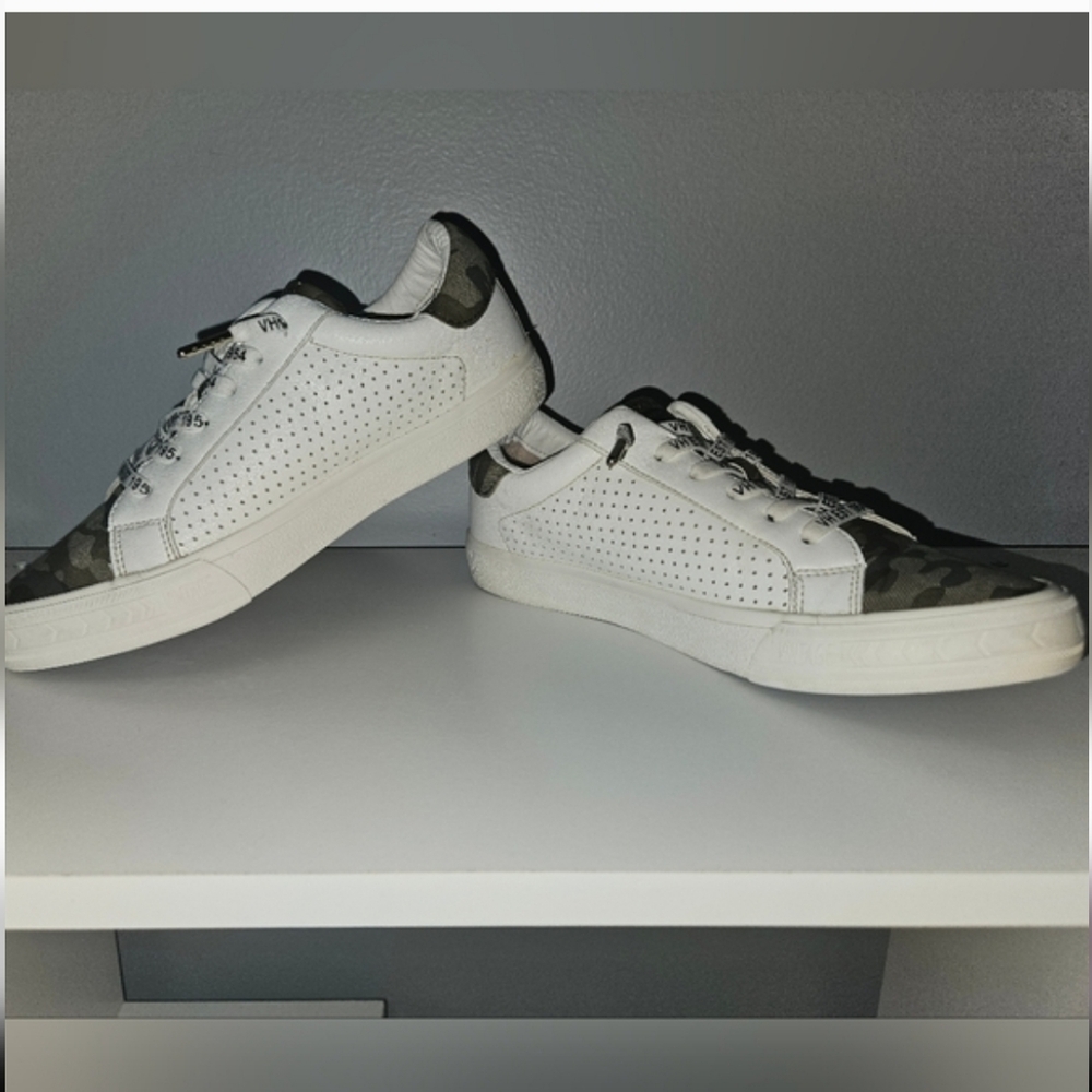 Vintage Havana Kiki White Camo Sneakers - Size 8 - Picture 5 of 12